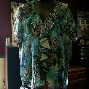 GORGEOUS PLUS SIZE BLOUSE